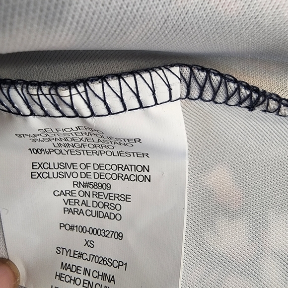 Copper Key Blue Floral Sleeveless Crew Neck Women's Dress Size SX  NWT - Picture 3 of 6